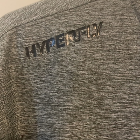Hyperfly ATA gray heather soft T-shirt XL - Picture 3 of 9